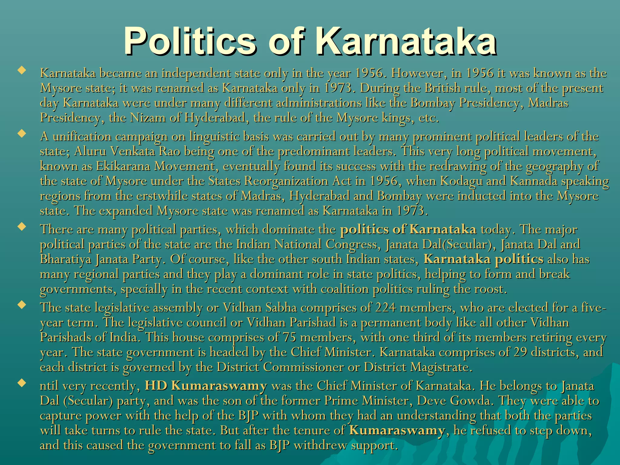 Karnataka 110502054225-phpapp02 | PPT