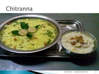 KUMARS RECIPE FILENSK NOTES 26
 