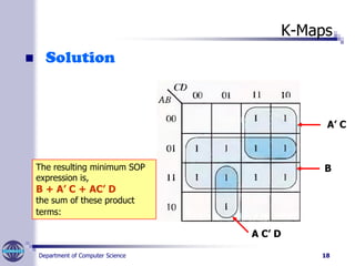 karnaugh-maps-simplification of logics gates for engineering math PDF