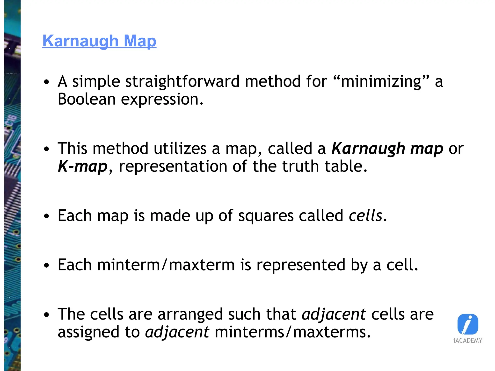 Karnaugh Map.pptedgtertew4tetdetgdgrrrrrrrrrrr | PPT