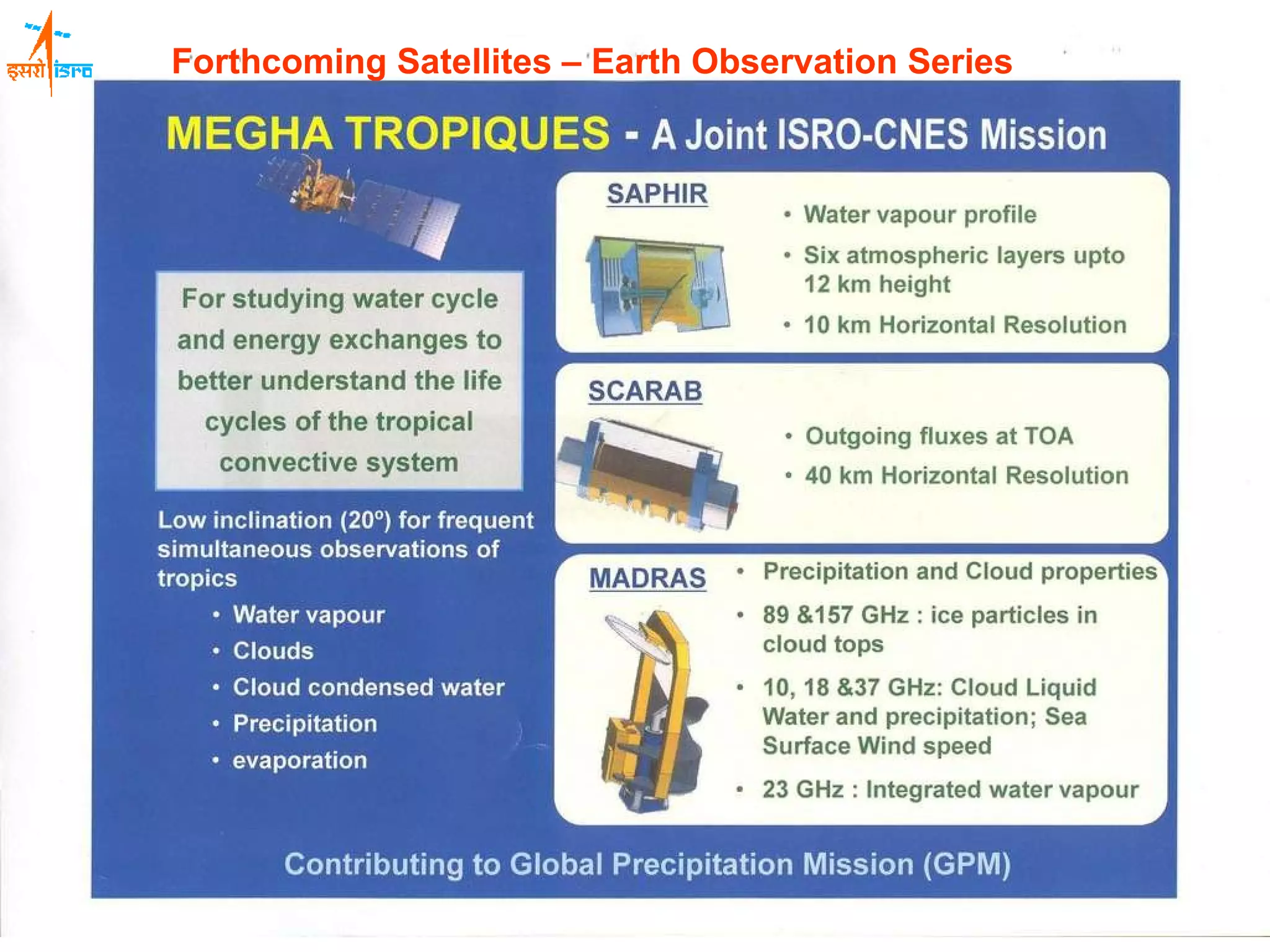 Forthcoming Satellites – Earth Observation Series   
