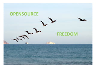 OPENSOURCE


             FREEDOM




                           Slide: 11
                       Dec 09, 2009
 