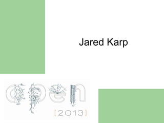 Jared Karp
 