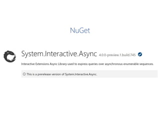 NuGet
 