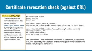 TLS and Certificates | PPT
