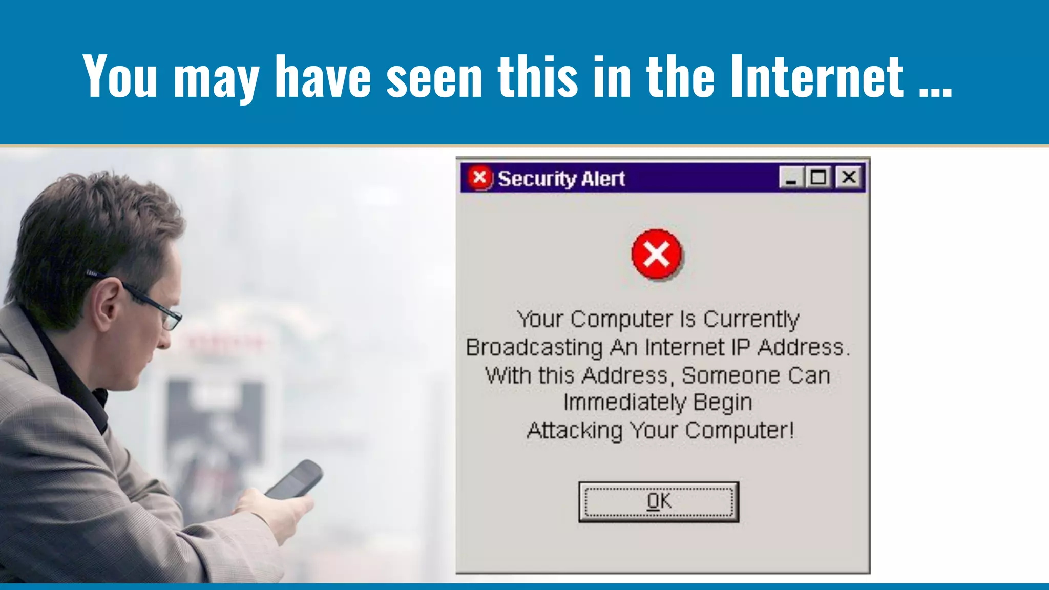 You may have seen this in the Internet …
 