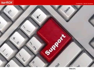 Slide   |   KarROX Technologies Ltd. 