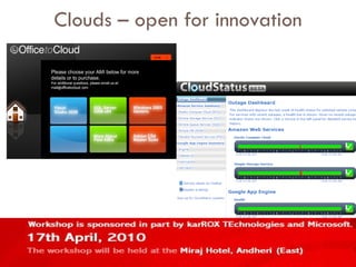 Clouds – open for innovation 
