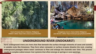 Karst Subterranean Rivers karst formation and its different types.pptx