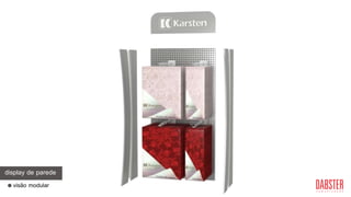 visão modular
display de parededisplay de parede
 