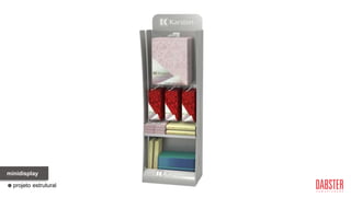 minidisplay visão frontal
projeto estrutural
 