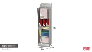 descritivo
display cash out
 