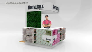 linha art wall
Quiosque educativo
 