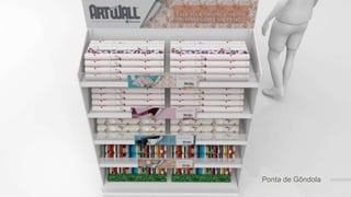 linha art wall Ponta de Gôndola
 