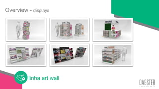 linha art wall
Overview - displays
 