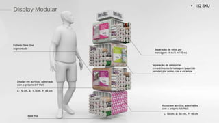 linha art wall
Display Modular
• 152 SKU
 