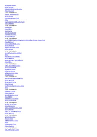 tenis kursu ankara
Akiza Seminer
mütercim-tercümanlık kursu
Akiza Yayıncılık
kartal yüzme kursu
mimtek autocad kursu
Akiza Games
prehistorya kursu fiyatı
Akiza
seyahat işletmeciliği kursu fiyatı
Akiza Akademi
kartal yüzme kursu
oboe kursu
Akiza Eğitim
çeviri kursu
Akiza Danışmanlık
klarnet kursu izmir
Akiza Konferans
kartal yüzme kursu
iso 27001 bilgi güvenliği yönetim sistemi baş denetçi  kursu fiyatı
Akiza Seminer
süreç mühendisliği kursu
Akiza Yayıncılık
sesotho dili kursu fiyatı
Akiza Games
kartal yüzme kursu
sürücü kursu sınav tarihleri
Akiza
perküsyon kursu istanbul
Akiza Akademi
güzel sanatlara hazırlık kursu
Akiza Eğitim
kartal yüzme kursu
petrol mühendisliği kursu
Akiza Danışmanlık
rekreasyon kursu
Akiza Konferans
galiçyaca kursu fiyatı
Akiza Seminer
kartal yüzme kursu
endüstrisi mühendisliği kursu
Akiza Yayıncılık
rüzgar sörfü kursu
Akiza Games
uluslararası ilişkiler kursu fiyatı
Akiza
kartal yüzme kursu
hollandaca kursu
Akiza Akademi
gümrük işletme kursu
Akiza Eğitim
ergoterapi kursu fiyatı
Akiza Danışmanlık
kartal yüzme kursu
tambur kursu fiyatı
Akiza Konferans
işitme engelliler kursu fiyatı
Akiza Seminer
ingiliz dil bilimi kursu fiyatı
Akiza Yayıncılık
kartal yüzme kursu
iç mimarlık kursu
Akiza Games
ankara japonca kursu
Akiza
kaizen kursu fiyatı
Akiza Akademi
kartal yüzme kursu
özel eğitim kursu fiyatı
 