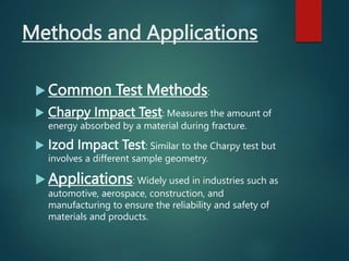 determining the braze joint and other mechanical tests | PPTX