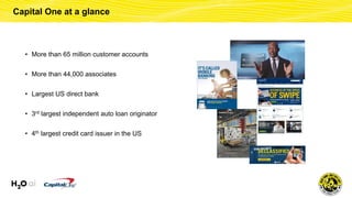 • More than 65 million customer accounts
• More than 44,000 associates
• Largest US direct bank
• 3rd largest independent ...
