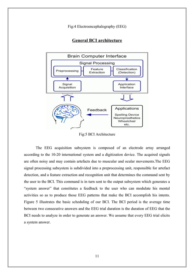 BRAIN COMPUTER INTERFACE Documentation | PDF