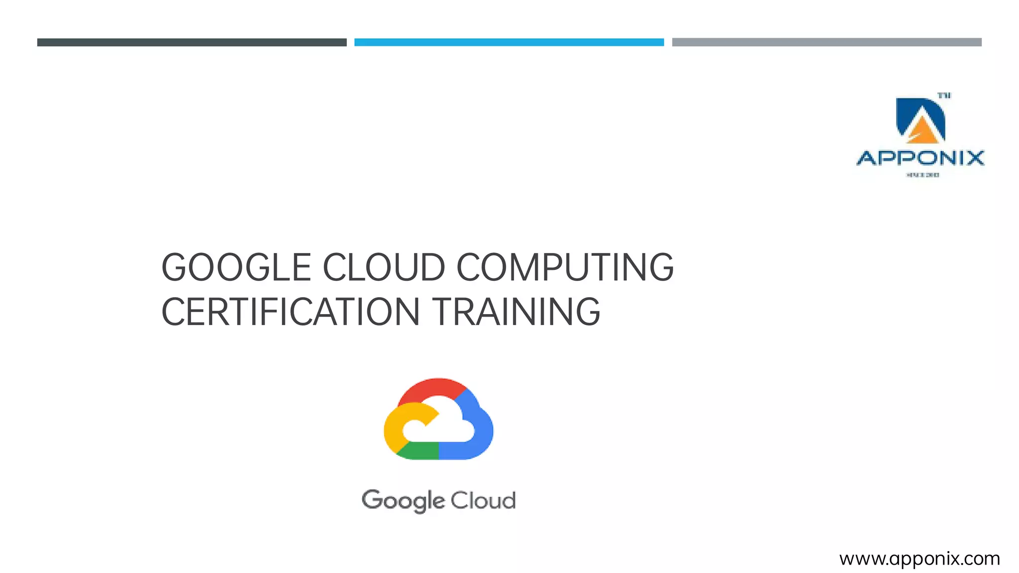 google cloud computing | PPT
