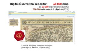 Eva Novotná: Kartografické dědictví v Mapové sbírce Přírodovědecké fakulty UK