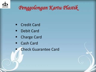 Kartu plastik dan bank syariah | PPTX
