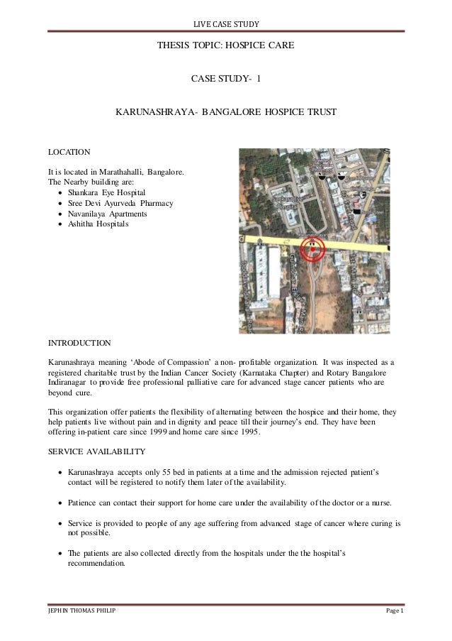 Karunashraya bangalore case study image