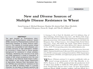 Multiple disease resistance in plants | PPTX