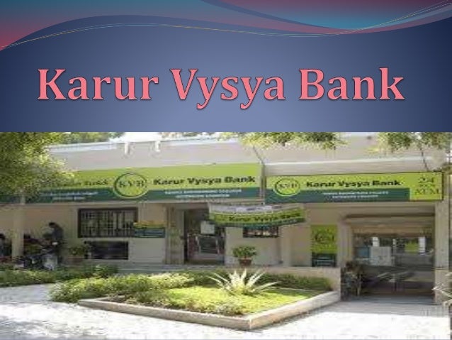 Karur vysya bank Karur vysya bank