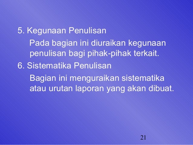 Karya Tulis Ilmiah