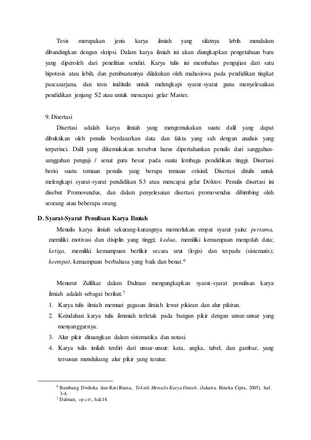 Karya Ilmiah