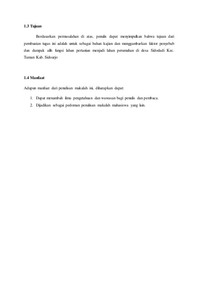 Contoh Karya ilmiah