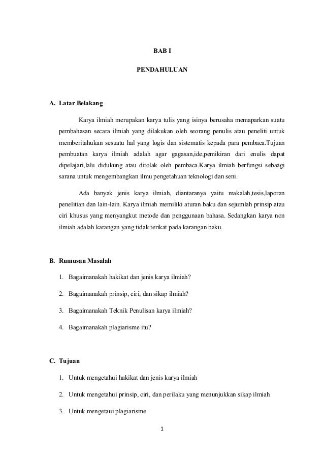 Karya Ilmiah