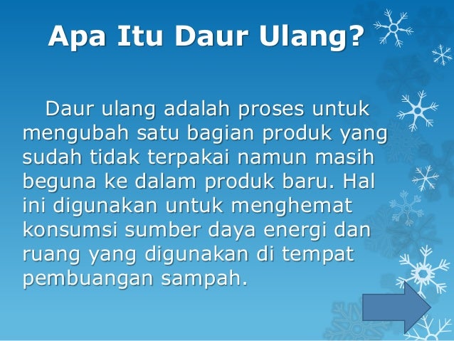 Karya Ilmiah Daur Ulang Limbah Plastik