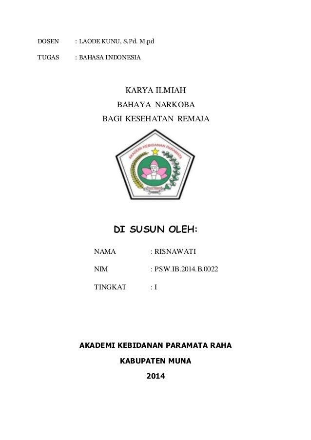 Contoh Karya Tulis Ilmiah Tentang Kesehatan Mata - Aneka Macam Contoh