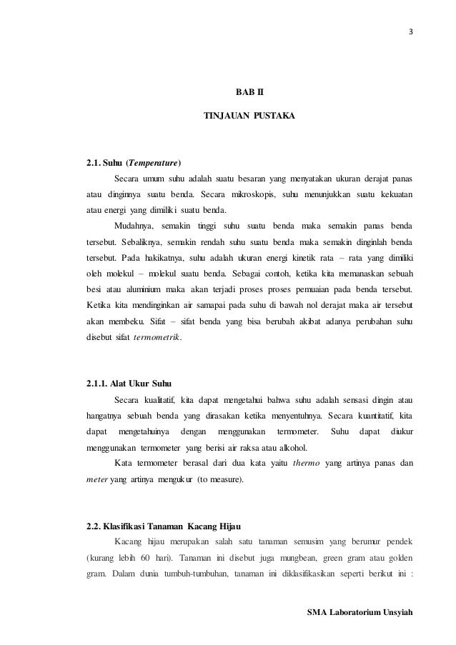 Pengaruh Perubahan Suhu Terhadap Pertumbuhan Tanaman 