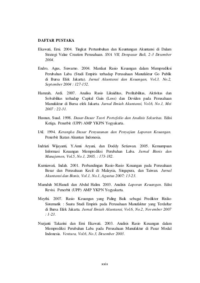 Karya ilmiah Bahasa Indonesia