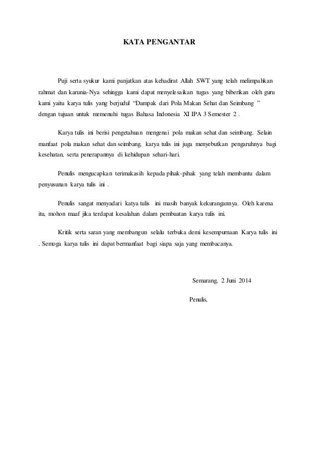 Contoh Karya Ilmiah Sederhana Tentang Kesehatan Aneka Macam Contoh