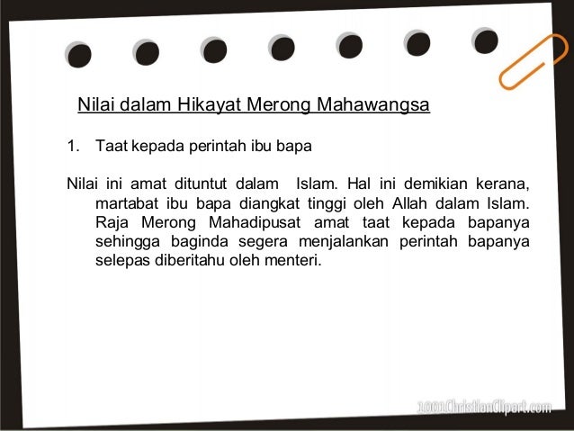 Karya Klasik Hikayat Merong Mahawangsa Karya Klasik Hikayat Merong Mahawangsa