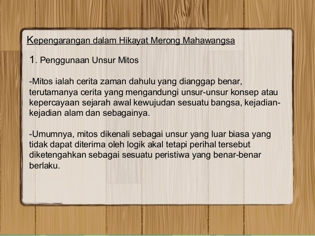 Karya Klasik Hikayat Merong Mahawangsa