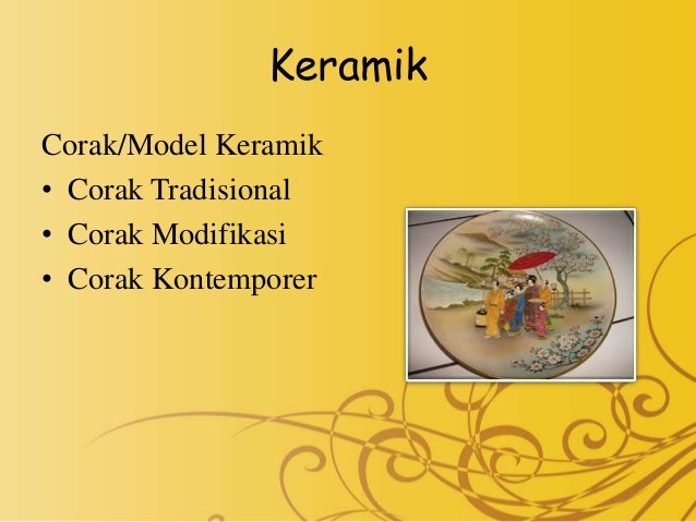 52 Keramik  Corak Batik  Konsep Terbaru 