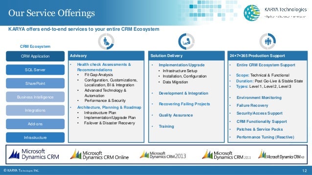 karya technologies microsoft dynamics crm service provider crmservice