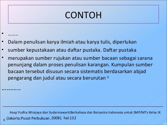 Contoh Catatan Kaki Yang Dikutip Dari Internet - Mika Put