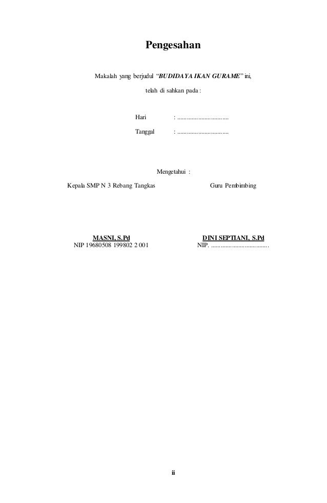 Makalah budidaya ikan gurame