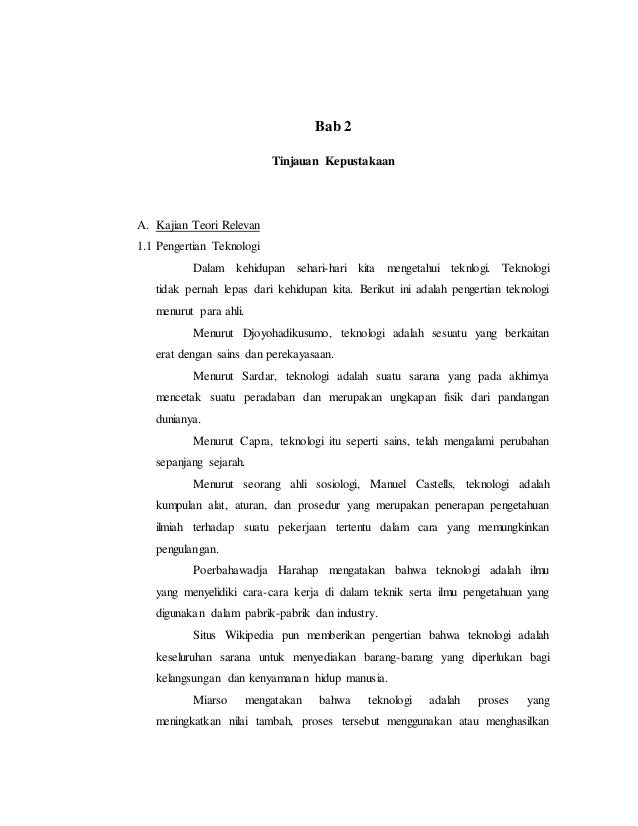 Sosiologi - Karya Tulis Ilmiah