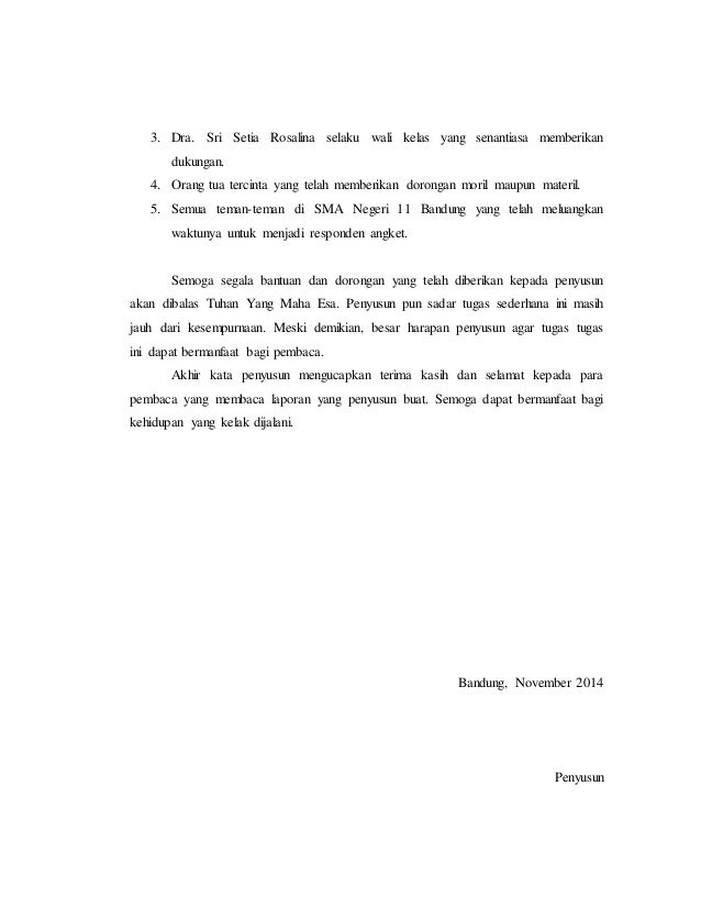 Bank Soal Bahasa Indonesia Materi Laporan Ilmiah Sederhana