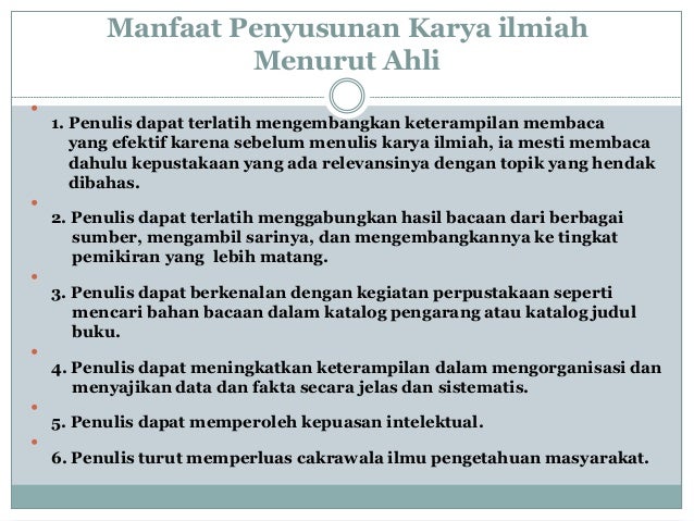 Karya Tulis Ilmiah Ii