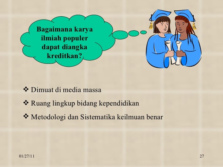 Karya tulis ilmiah populer
