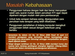 15.07.13 28Awang Anwaruddin - KTI Widyaiswara
 